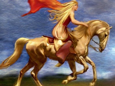 Lady Godiva, a woman of strength evermore!