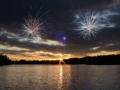 Fireworks after the show. Rocky Point 2023
