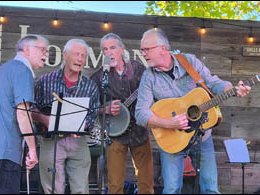 Crooked Creek at HopMonk Beer Garden in Sebastopol, Ca. again.