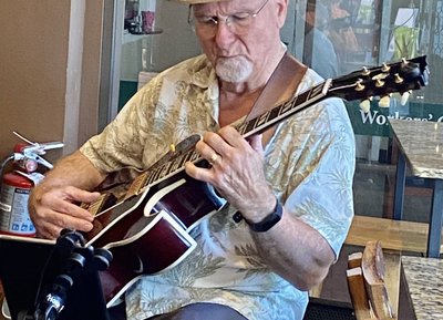 Solo Jazz guitar at Three Restaurant