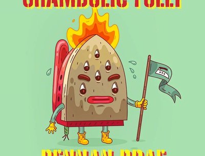 Single artwork for 'Shambolic Folly' off the 'Portal' album.
