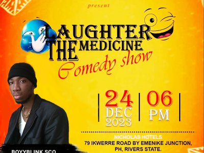 Boyyblink Performing Live
24/12/2023
LAUGHTER THE MEDICINE (Comedy Show)