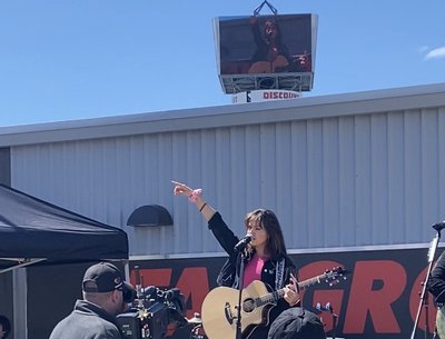Celeste Kellogg at Richmond Raceway