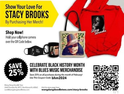 Order Stacy Brooks Merch here. 25%