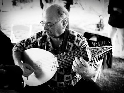 Ron with Renaissance Lute