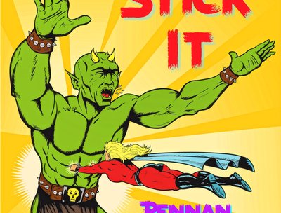 Single artwork for 'Stick It' off the 'Portal' album.