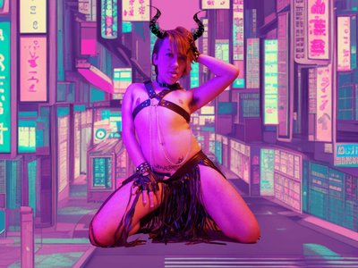 DEMON OF SHINJUKU cover art