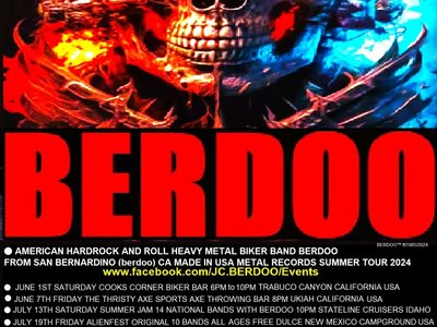 🔴You Rock www.BERDOO.com Booking@Berdoo.com JC Berdoo owns BERDOO & ALIEN-AID Beverage™©® 198