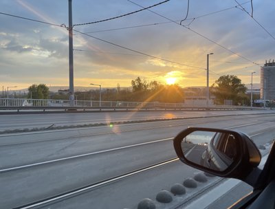 Budapest sunset
