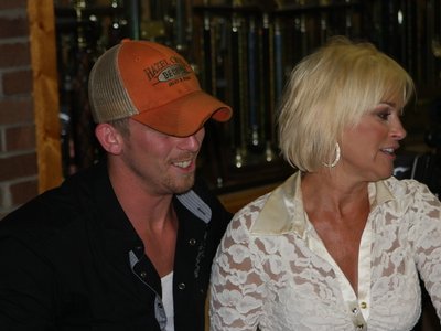 Jesse and his Mom Lorrie Morgan