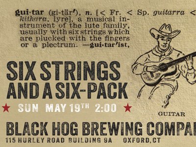 Black Hog Brewing Co. Oxford CT 2 to 5PM .. Great innovative beers. Great space. C'mon down ...