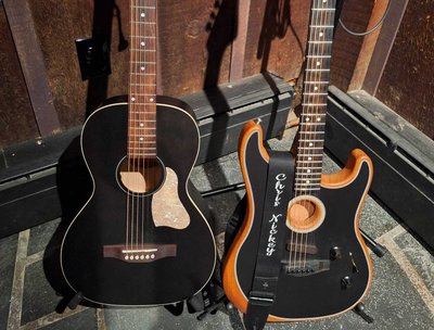 Chris Nickey and his Acoustic Guitar photo