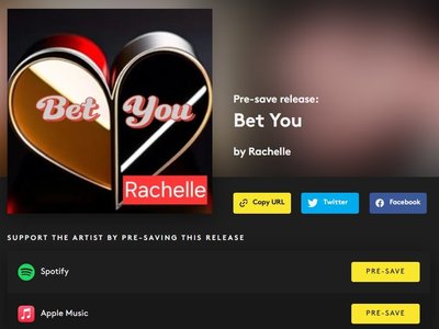 New single 'Bet You' is ready for pre-save now: https://share.amuse.io/KwsMvlhR_HtF