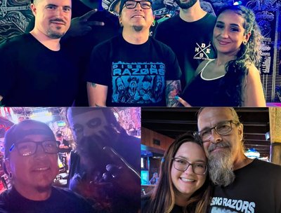 Razor Nation Representing! Josh from EP at a show & Logan from IL on papa's day. Yeahhh!