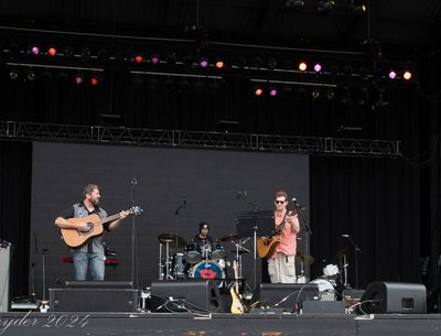 Eric Nelson w/Michael Kessler & Friends at Summerfest 2024, US Cellular Stage - Photo by Jim Snyder