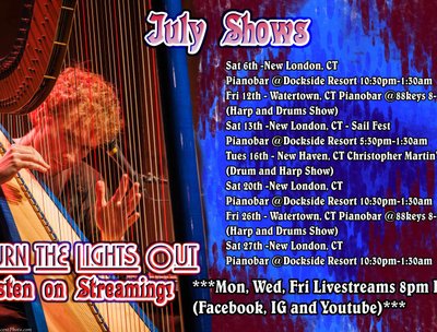 Shows for July