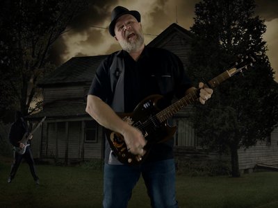 A screen snap from my music video for 'Terrible Tale'. 