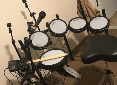 Musicians Friend, Simmons & Guitar Center Rock! Waiting on low volume cymbals from Amazon.