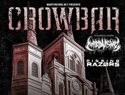 Sharing the stage with the Mighty CROWBAR & Morbid Visionz at Lowbrow Palace, Thur, Nov 7!!!