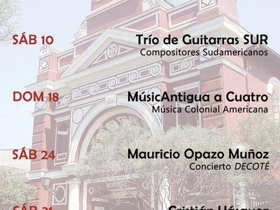 Conciertos Vespertinos en la Veracruz