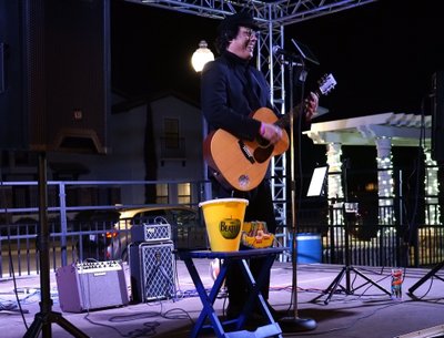 On stage at Balmoral Event Center, Haines City, Florida
