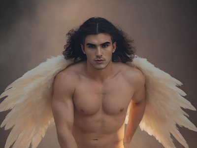 An Angel Tied To A Pole