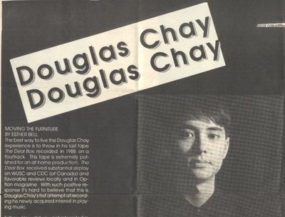 Ghoti newspaper 1990, artist profile