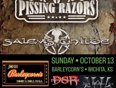 OCT13 Barleycorn's, Wichita, KS, Salem's Childe, Dreadstar Rising, JWL