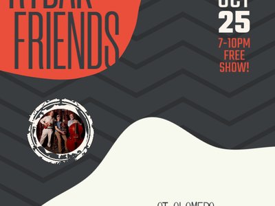 Back at it! Haloween Party @ Alameda Brewing 10/25 https://www.facebook.com/events/486214567509901