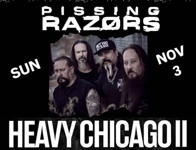 We head up to Chicago to play the Heavy Chicago fest on Sunday, November 3.