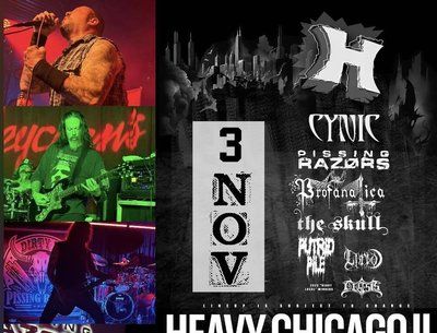 IT’S ON!! Who’s ready??? We’ll see you tonight Heavy Chicago. LET’S DO THIS!!