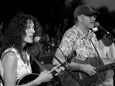With Susan Shore at Gulley Park, Fayetteville, AR, 2007 - by Craig Nelson