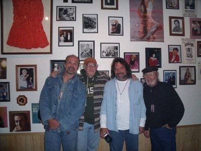 John Lott, Effron White, Chris McCune, RC O'Leary - Loretta Lynn Festival, 2009 - by Eleanor Milford