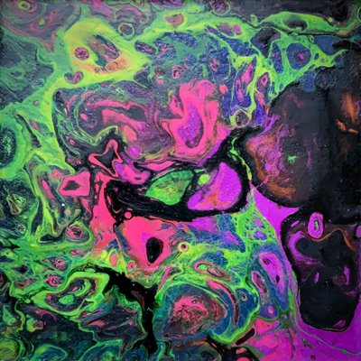 acrylic on wood by Lillith Taylor