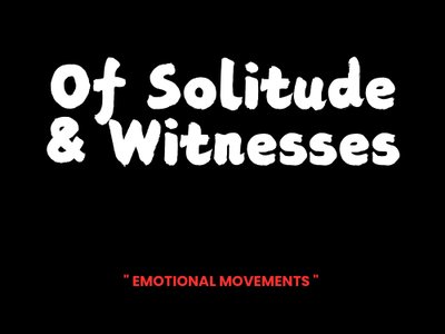 Of Solitude And Witnesses is a Indonesian rock band from Cimahi. Upcoming Demo EP in 2025.