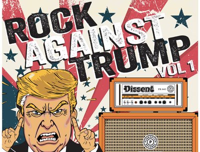 Proud to be included on "Rock Against Trump" Comp. on Punkerton Records