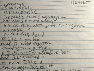 Poem on 1.24.25 for Emily & Chloe