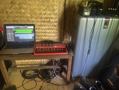 Pai Thailand studio setup January 2025