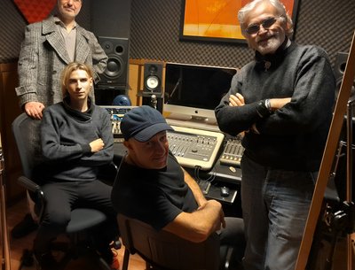 at studio