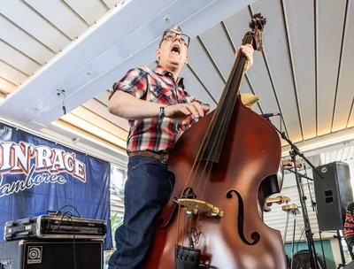 Matias Camino performing at Rockin' Race Jamboree - Malaga, Spain, photo by ZIGPIX