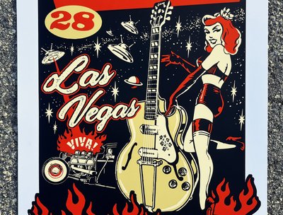Viva Las Vegas Poster Art