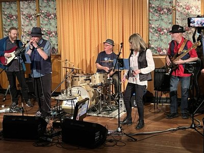 Band at Char's Landing, Port Alberni April 5, 2025