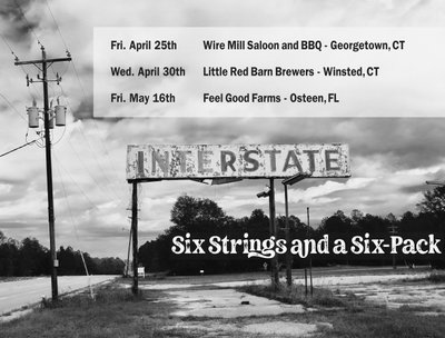 On the road again. Upcoming dates ...