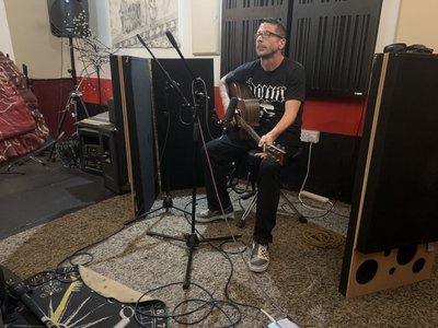 Recording at Bonafide Studios in London n