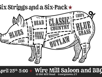 BBQ, Bourbon and Beers. On the patio 5PM April 25th.
