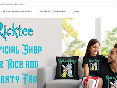 Ricktee Rick And Morty Merchandise photo