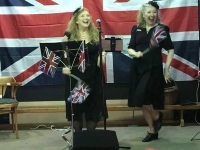 Seascale VE 80th Anniversary celebrations with Dawn Emily