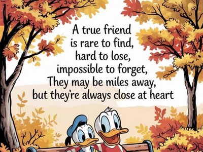 A true friend is a true blessing!