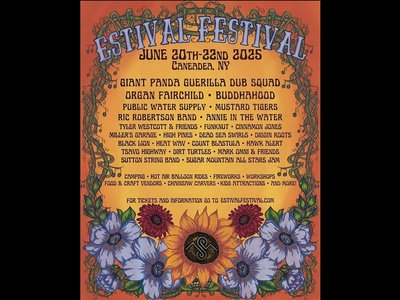 Sun, June 22nd Estival Festival w. The Buddhahood
