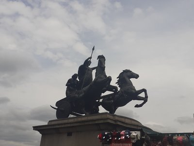 Boudica, just strolling past.....